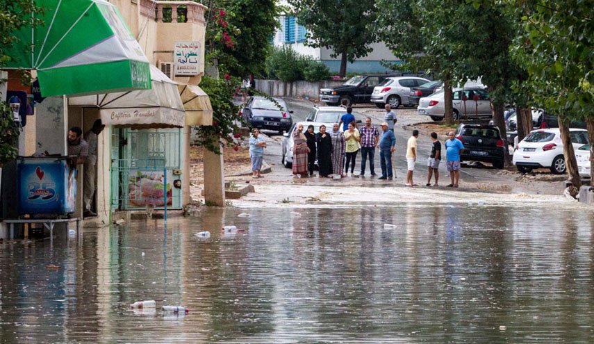ارتفاع حصيلة ضحايا الفيضانات في تونس