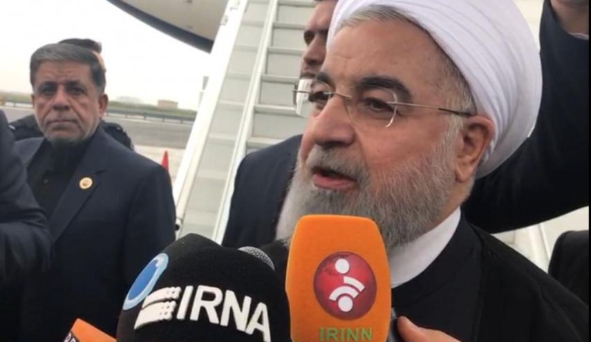 الرئيس روحاني:سنستعرض مخالفات امیركا للتعهدات الدولیة