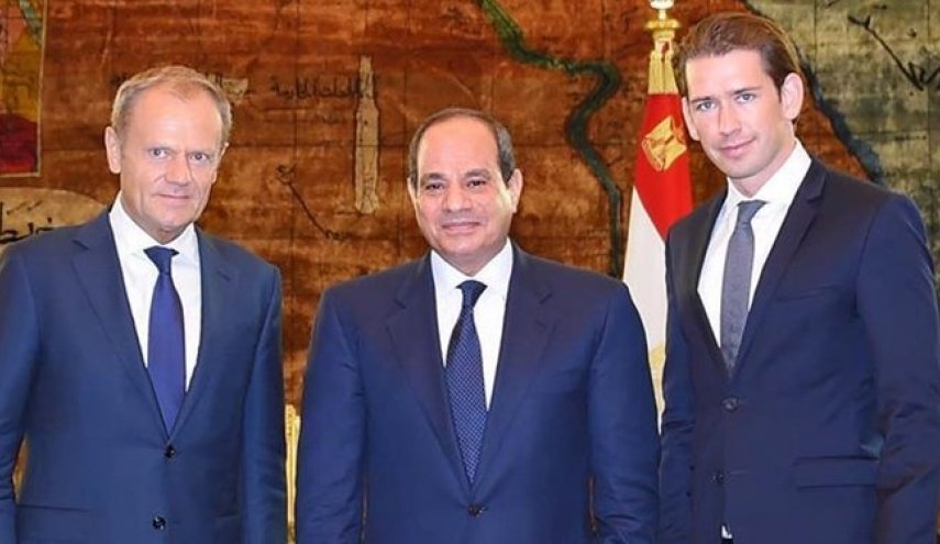 رایزنی السیسی با مقامات اروپایی به منظور گسترش روابط قاهره - بروکسل