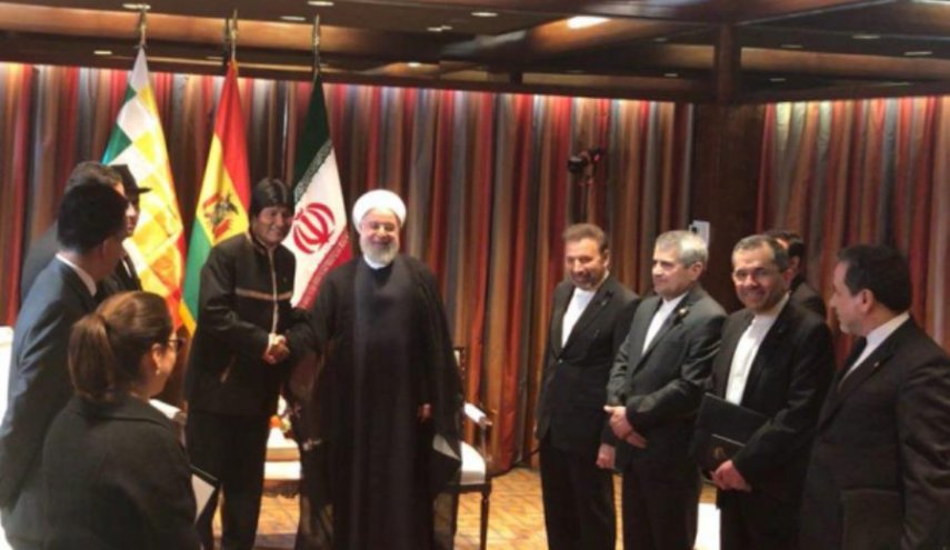 مورالس با رئیس جمهوری ایران دیدار کرد