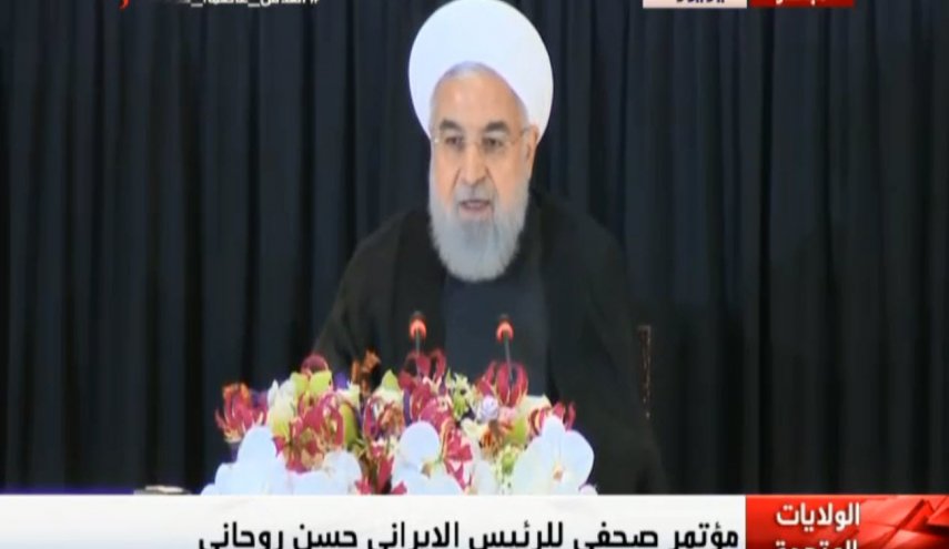 روحانی: در توافق هسته ای هیچ مورد پیرامون برنامه موشکی ایران وجود ندارد/ آمریکا تحریم جدیدی ندارد که بخواهد اجرا کند/گروه‌هایی که با داعش می‌جنگند، تروریست هستند؟