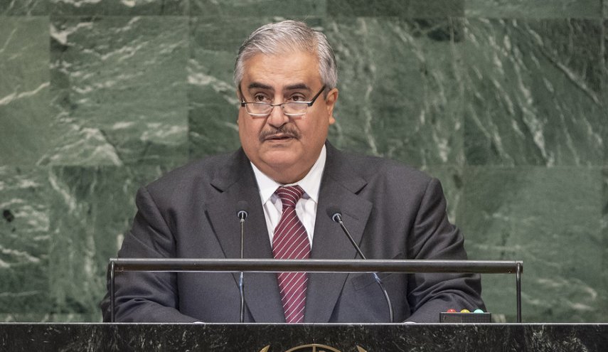 وزير خارجية البحرين يحرض ضد إيران وقطر أمام الأمم المتحدة
