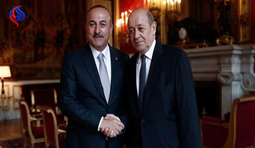 وزرای خارجه ترکیه و فرانسه درباره توافق جدید ادلب رایزنی کردند