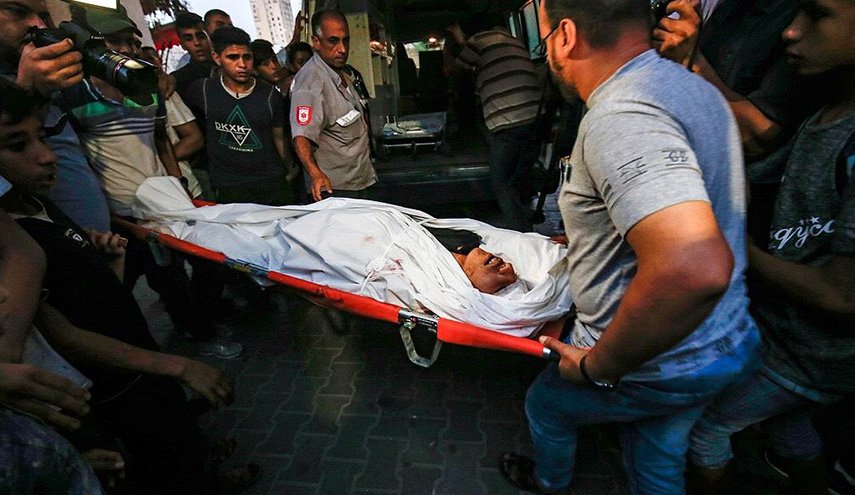 طفل شهيد و24 إصابة بقمع الاحتلال تظاهرة شعبية شمال غزة