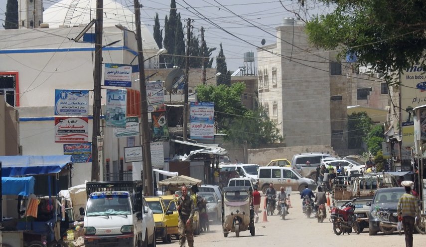 بالصور...جرحى بانفجار سيارة مفخخة بمدينة اعزاز في ريف حلب