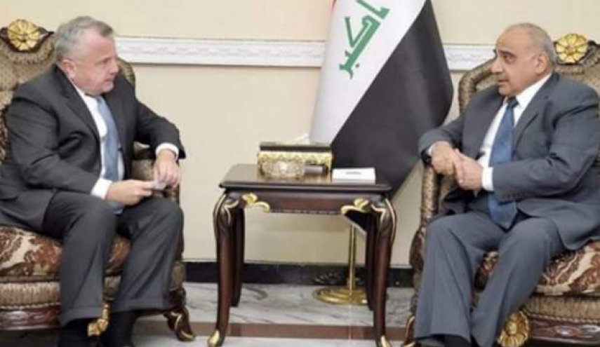دیدار عبدالمهدی با اولین مقام آمریکایی در بغداد