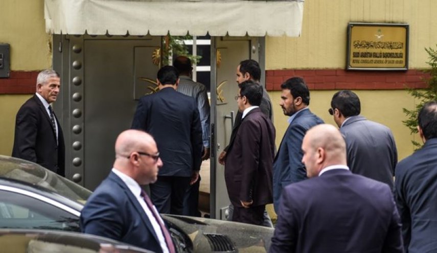 ورود تیم تحقیقاتی ترکیه به کنسولگری عربستان سعودی در استانبول
