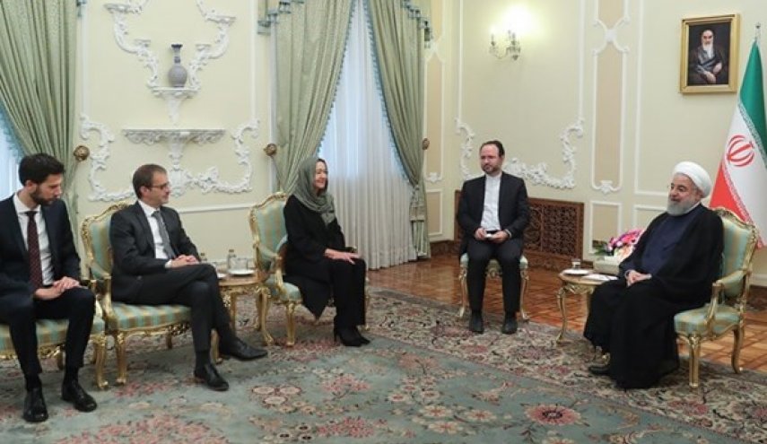 روحاني: البعض يخطط لتقويض العلاقات بين ايران والاتحاد الاوروبي