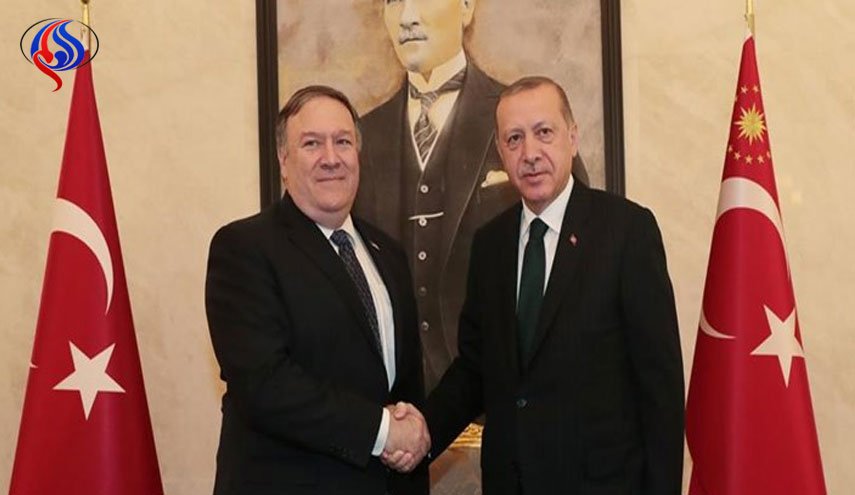 وزیر خارجه آمریکا در آنکارا با رئیس‌جمهور ترکیه دیدار کرد