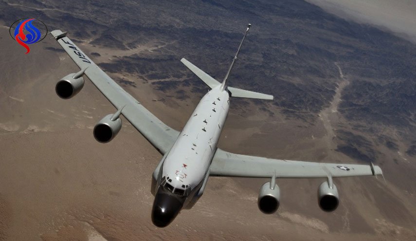 هواپیمای جاسوسی آمریکا بر فراز سوریه پرواز کرد