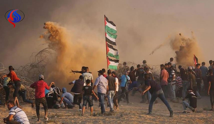 مجروحیت 115 فلسطینی در 30مین راهپیمایی بازگشت