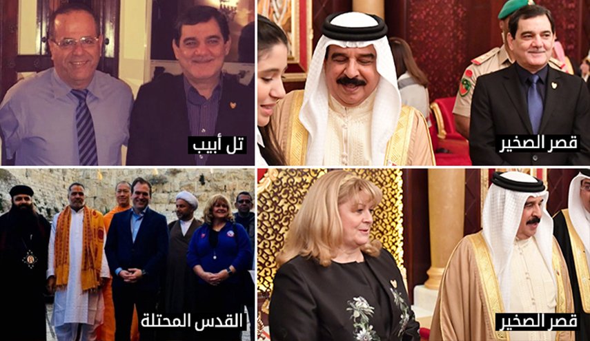 حاكم البحرين يستقبل وفد المطبعين مع الكيان الإسرائيلي