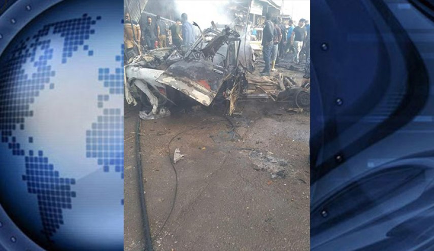 إصابة 10 مدنيين بانفجار سوق القيارة في الموصل