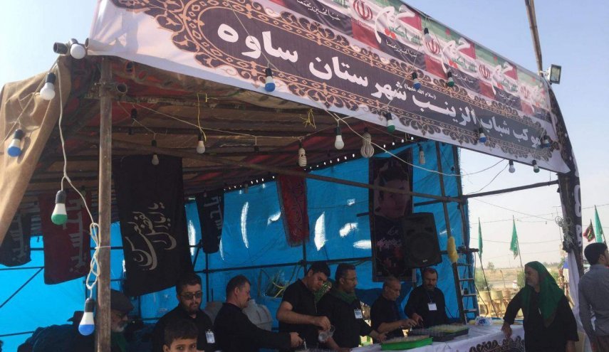خدمات‌دهی صدها موکب ایرانی در کربلا همزمان با اربعین حسینی
