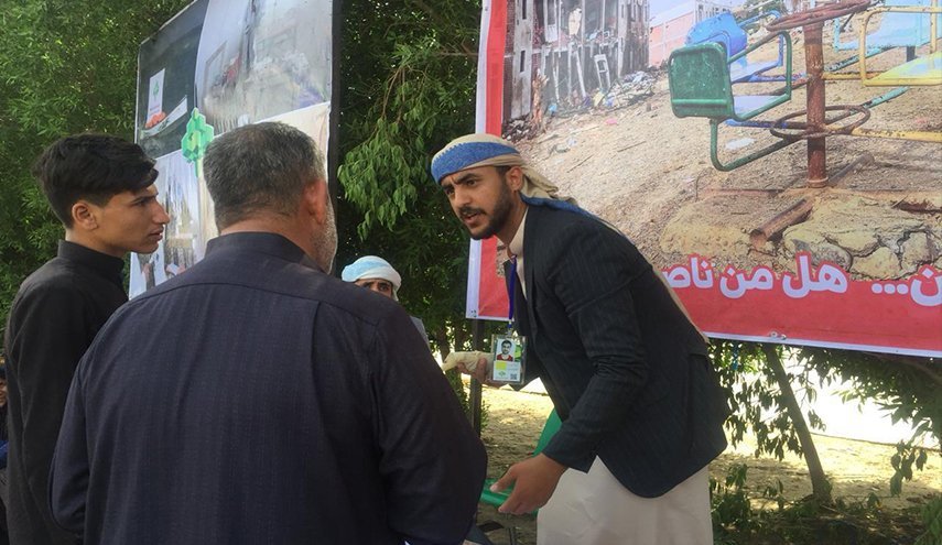 تصاویری از رنج و سختی یمنی ها در مسیر کربلا