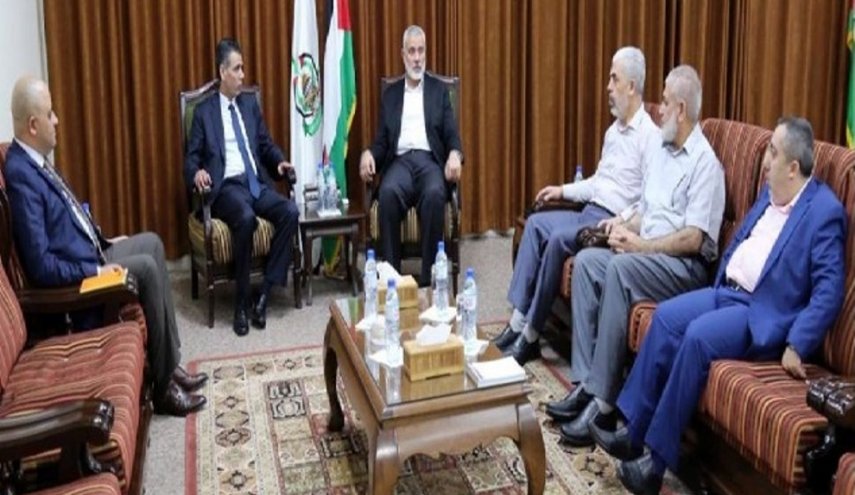 هیات امنیتی مصر با رهبران حماس دیدار کرد