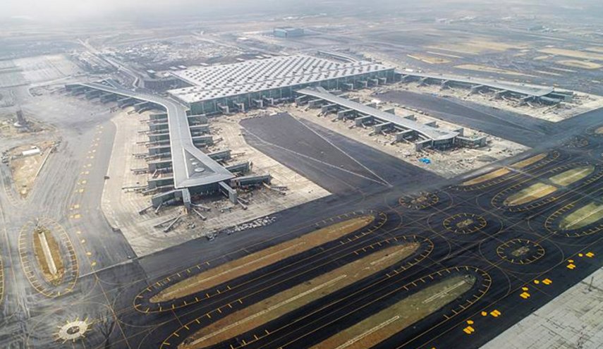 بزرگترین فرودگاه جهان در استانبول افتتاح شد
