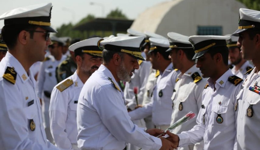 المجموعة البحرية الايرانية الـ 56 ترسو في بندرعباس