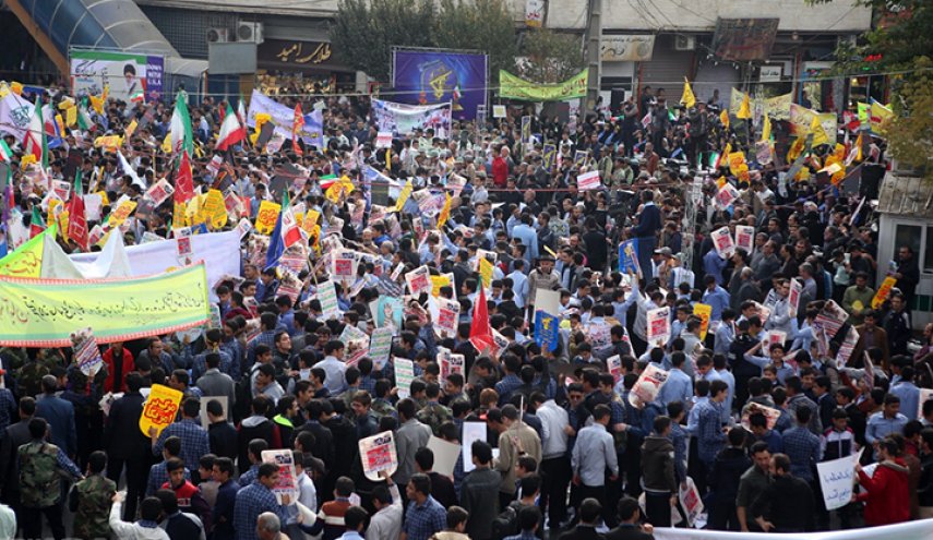 ايران.. مسيرات مليونية في يوم مقارعة الاستكبار العالمي