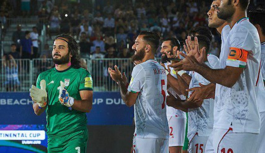 ساحلی‌بازان ایران یک‌گام تا دومین قهرمانی در امارات