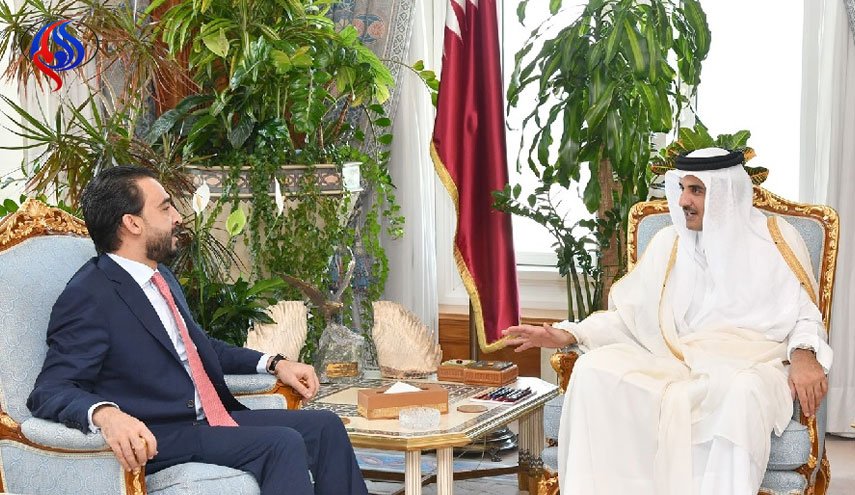 امیر قطر : دوحه از پیشرفت های عراق حمایت می کند