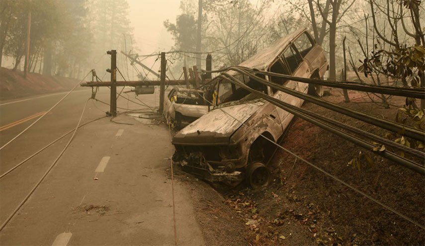 ارتفاع عدد قتلى حرائق غابات كاليفورنيا إلى 86 شخصا