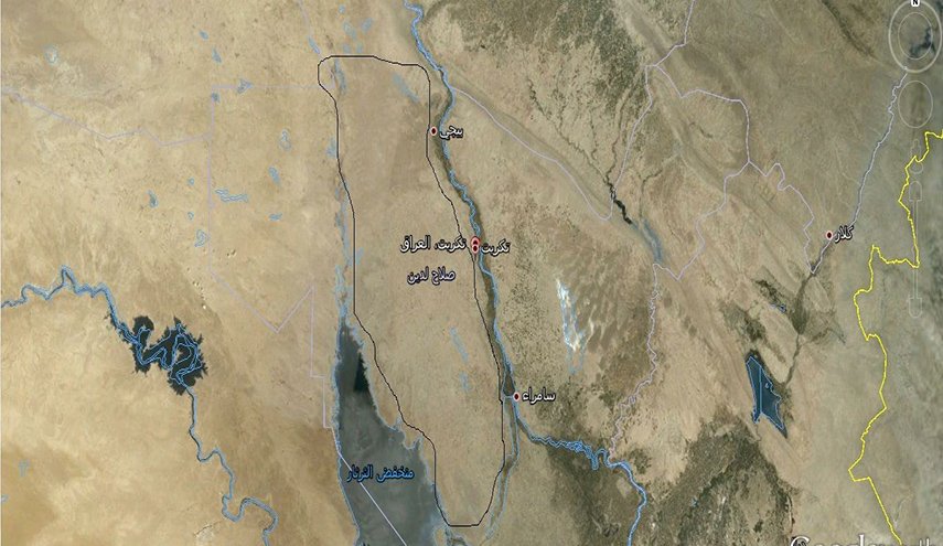 صلاح الدين تشيد بدور الحشد وعشائر الجنوب بمساعدة متضرري السيول