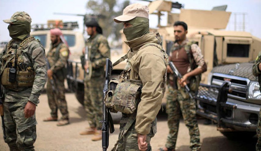 دوئل تروریست های داعش و قسد در دیرالزور سوریه 