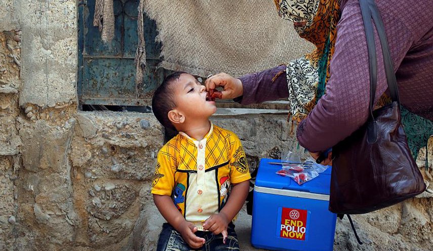 منظمة الصحة قلقة جدًا من إنتشار شلل الأطفال في العالم