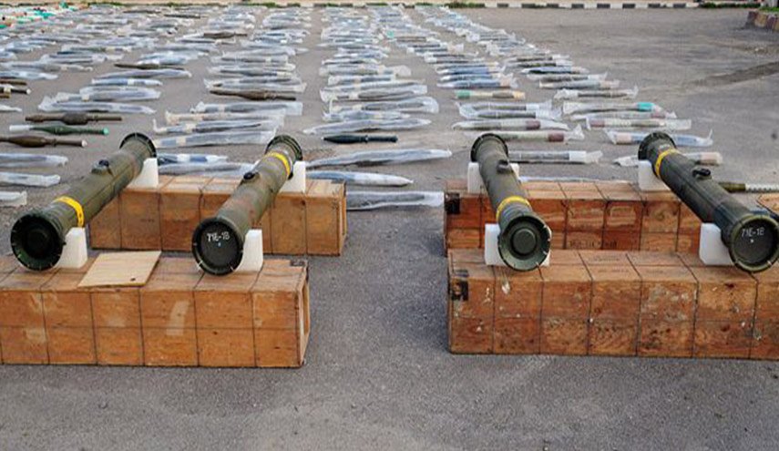 ضبط 100 ألف طلقة وصواريخ أمريكية الصنع جنوبي سوريا