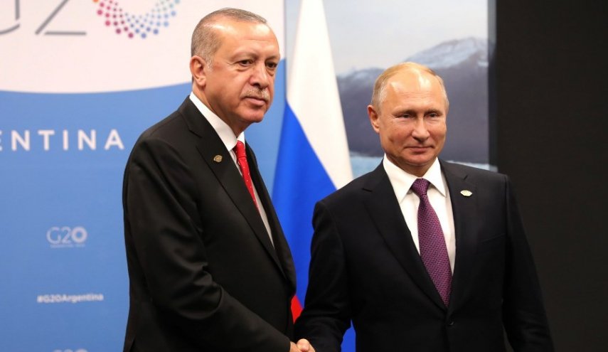 پوتین در دیدار با اردوغان از اوضاع ادلب ابراز نگرانی کرد