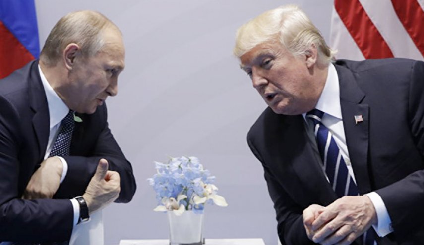 بوتين يتحدثت باقتضاب مع ترامب عن حادث البحر الأسود