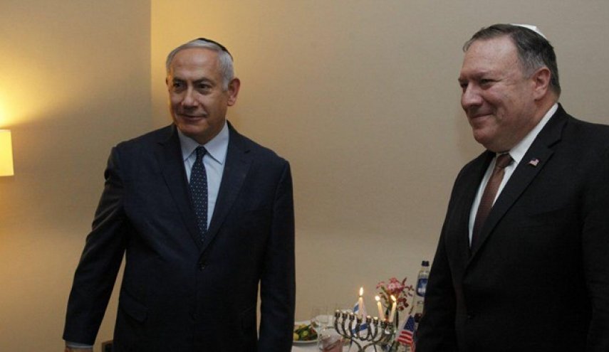 دیدار نتانیاهو و پامپئو در بروکسل 