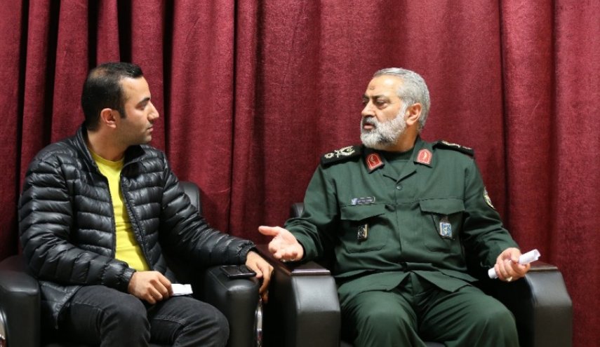 قائد ايراني كبير يعلق على قصف اسرائيل 