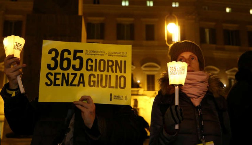 إيطاليا تفتح تحقيقا في قضية مقتل ريجيني