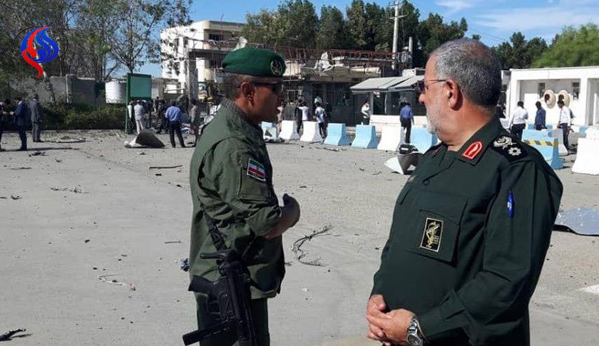 حضور سردار پاکپور در محل حادثه تروریستی چابهار + تشریح جزئیات عملیات