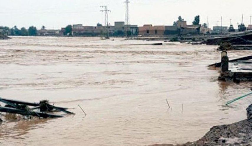 السيول تجتاح مناطق في 8 محافظات ايرانية