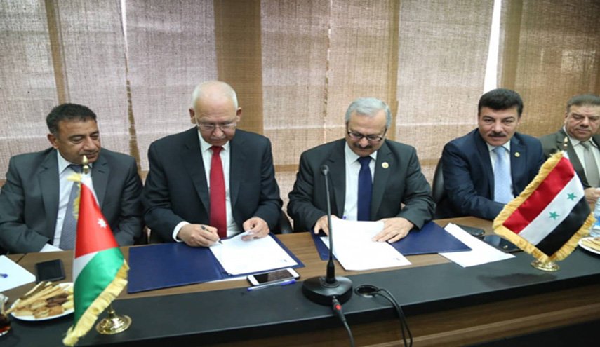 سوريا والأردن تتفقان بشأن مشاريع إعادة الإعمار