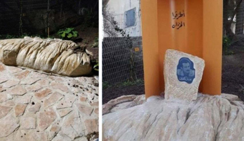 الاحتلال يزيل نصبا تذكاريا لـغسان كنفاني في عكا