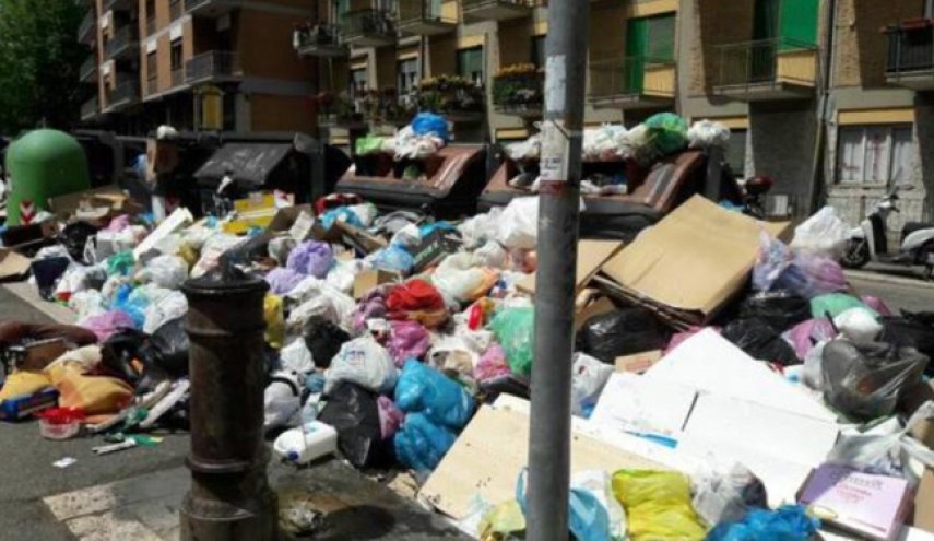 بحران زباله در پایتخت ایتالیا