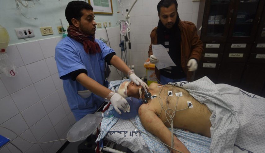 شهيد وإصابات بقمع الاحتلال المتظاهرين شرقي غزة

