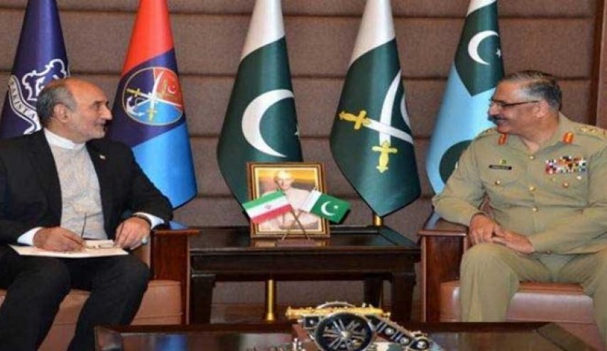 دیدار سفیر ایران با رئیس ستاد مشترک ارتش پاکستان؛ اوضاع منطقه محور رایزنی