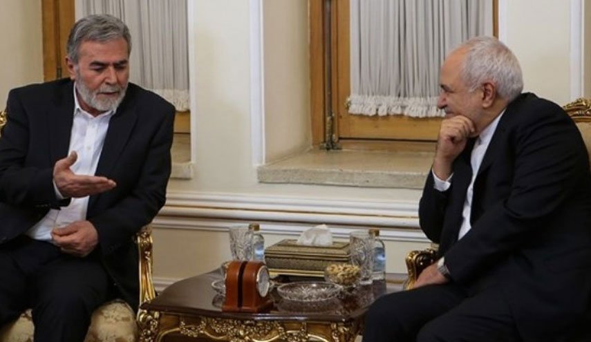 دیدار ظریف با دبیرکل جنبش جهاد اسلامی فلسطین/ ایران از آرمان های فلسطین حمایت می کند