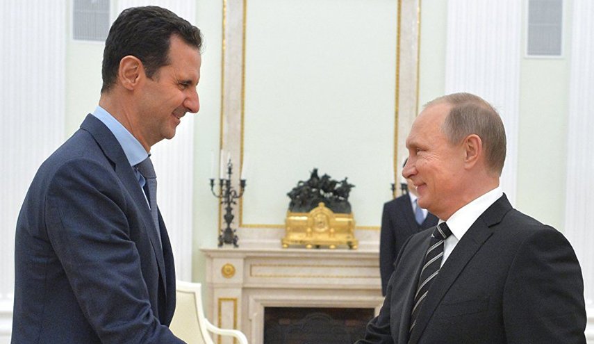 بوتين يهنئ الاسد بالعام الجديد؛ماذا قال له حول سوريا؟