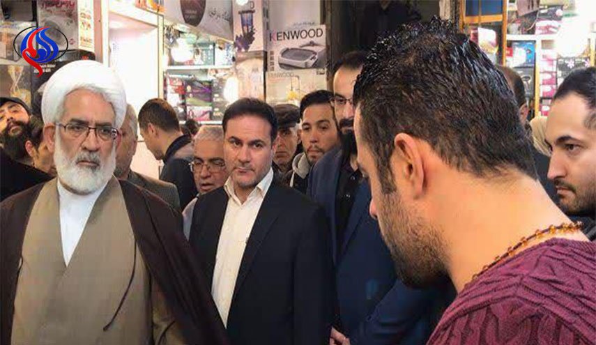 بازدید سرزده دادستان کل کشور از بازار تهران