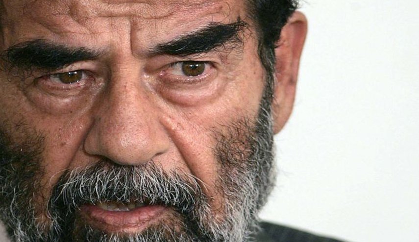 افشای سند اعدام صدام دیکتاتور
