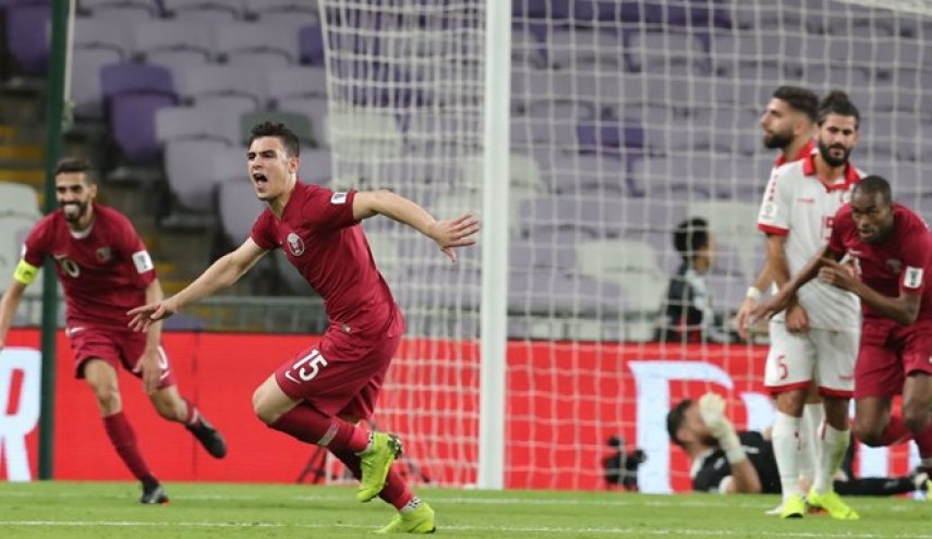 قطر در نیمه مربیان بر لبنان چیره شد
