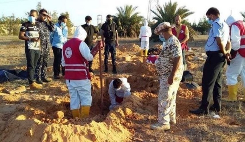 کشف گور جمعی عناصر داعش در لیبی