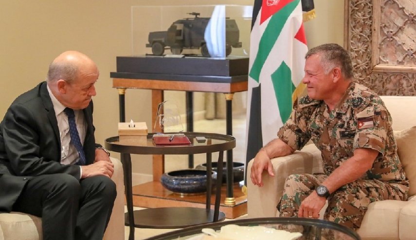 فرانسه و اردن بر راه حل سیاسی در سوریه تاکید کردند
