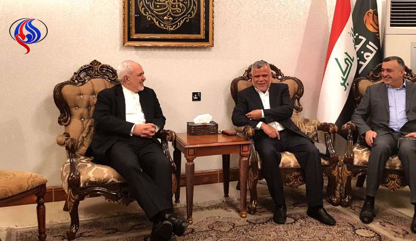 ظریف با رئیس ائتلاف الفتح عراق دیدار کرد